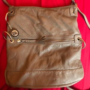 The Sak crossbody grey/tan